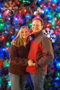 THE HAIR! And also her husband Brian. 